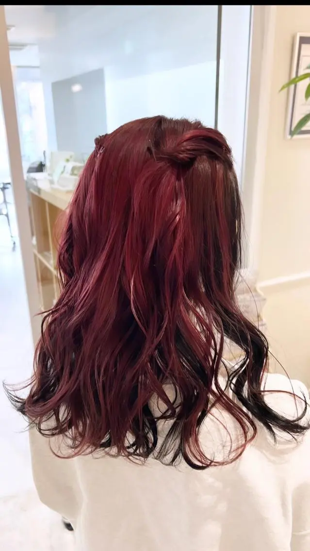 ロング カラー 🍏すがの みき🍏のヘアスタイル