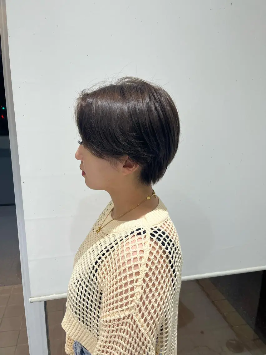 ショート ショートボブ ボブ ショートヘア カットモデル募集 コンドウ ユウヤのヘアスタイル