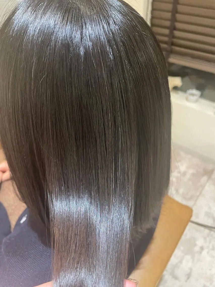 ミディアム トリートメント 小川 夏生のヘアスタイル