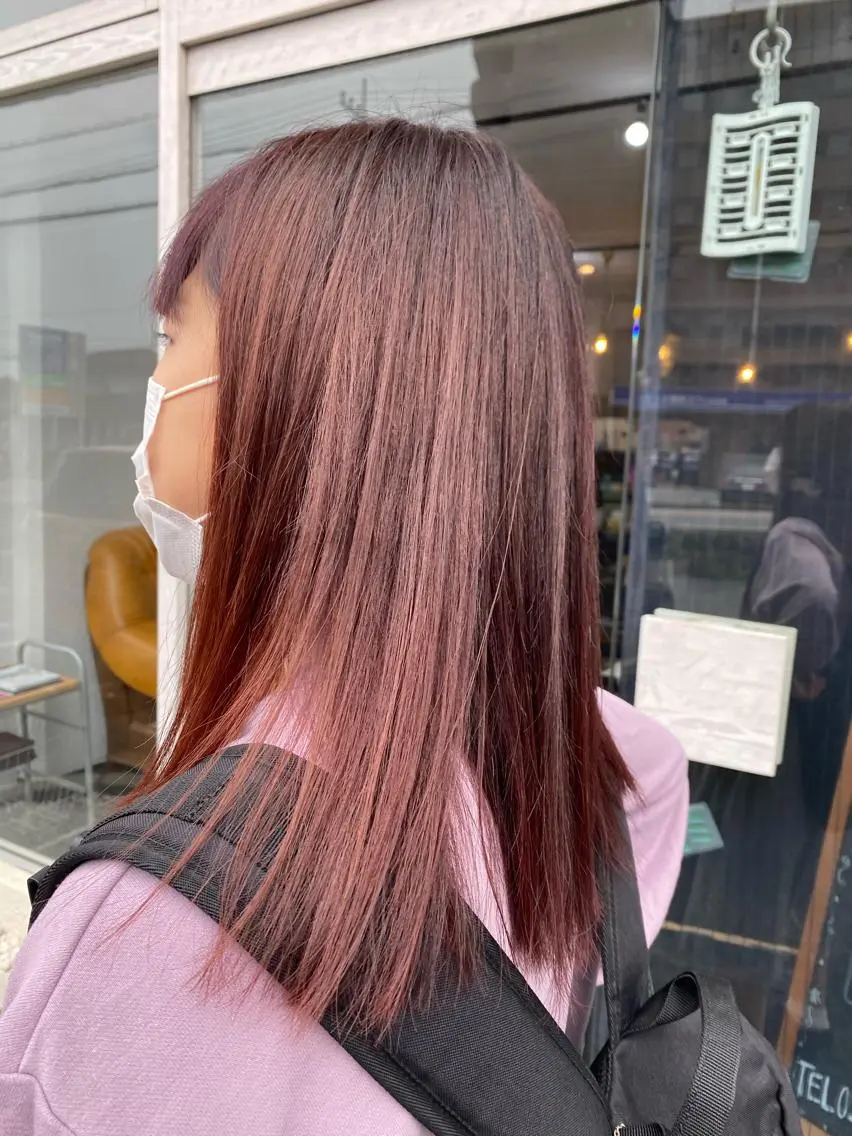 カラー 大芝 沙耶のヘアスタイル