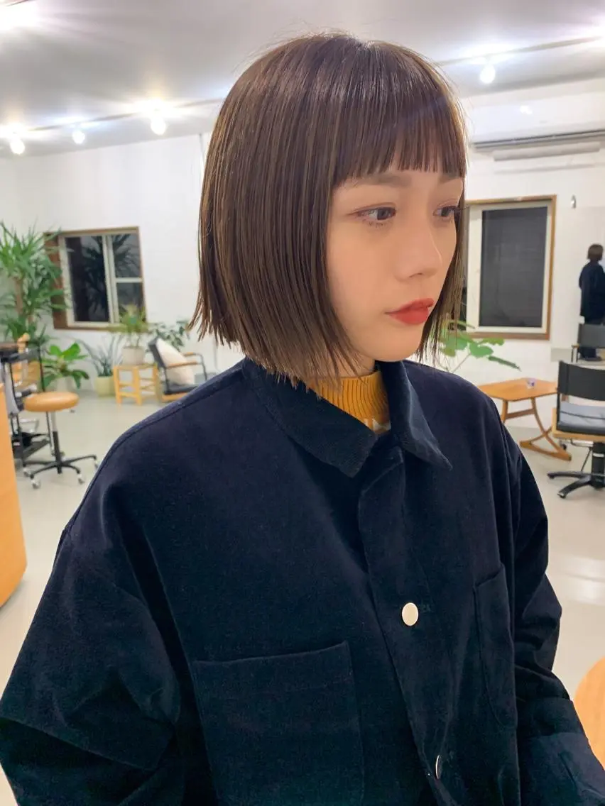 ショート カラー Spiel KOMOのヘアスタイル