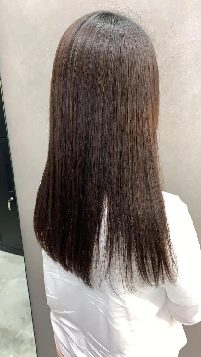 ロング パーマ ストレートパーマ カット 縮毛矯正 トリートメント 💎髪質改善/縮毛 矯正💎メンズパーマのヘアスタイル
