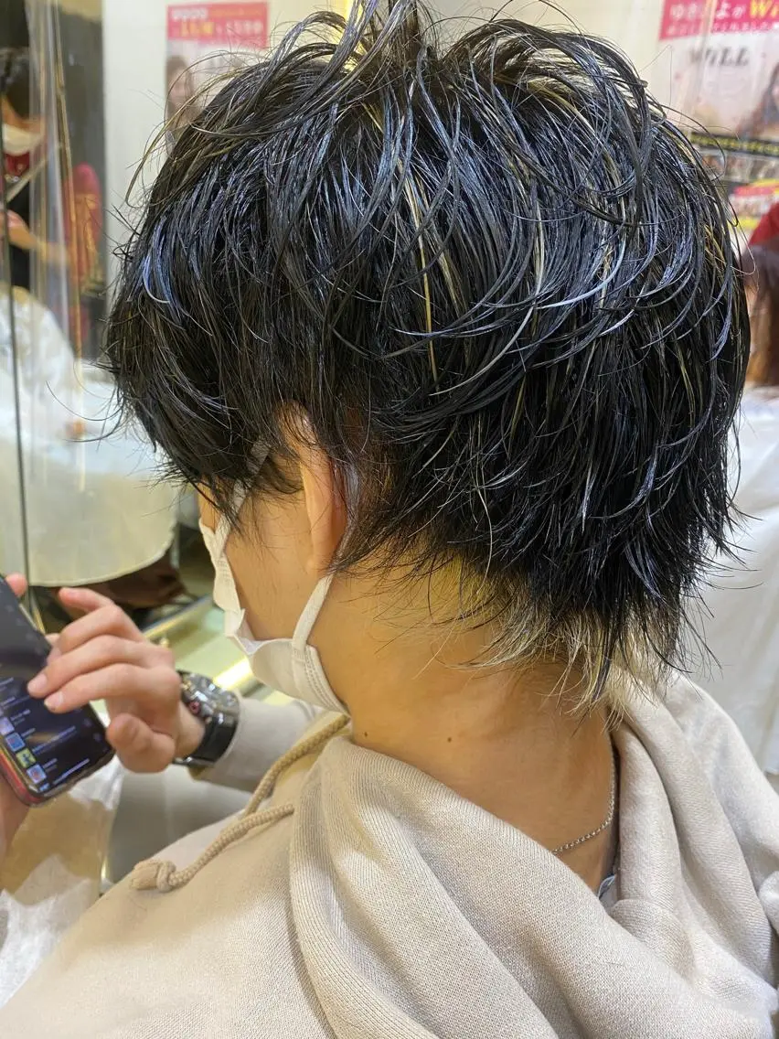 カラー メンズ ヘアカラー 駅チカ【ali'i】 アリイ花崎友美☘のヘアスタイル