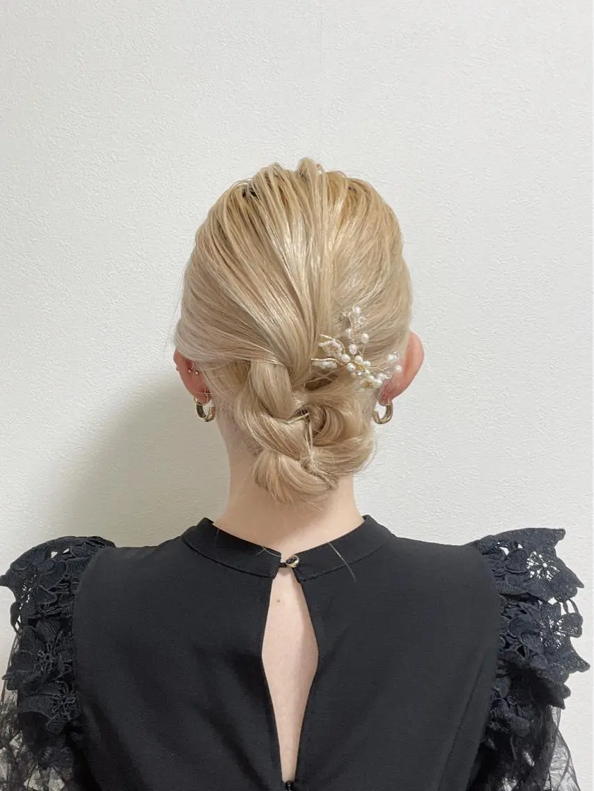 ヘアアレンジ かめやま ゆりのヘアスタイル