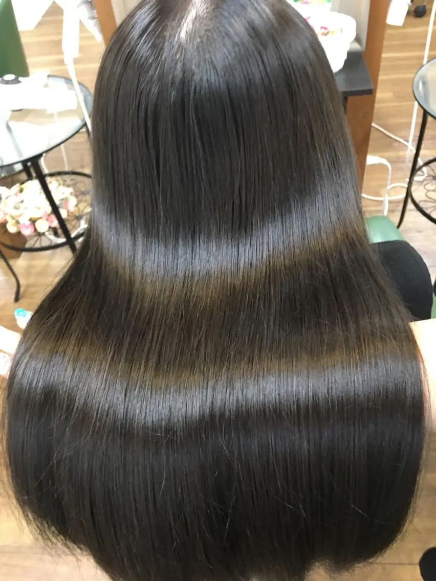 ミディアム カラー SHIORI💜口コ ミNo.1艶カラーのヘアスタイル