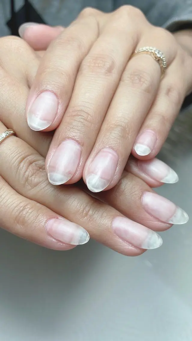 ネイル クリアネイル マットネイル むねいる nail salonのネイルデザイン