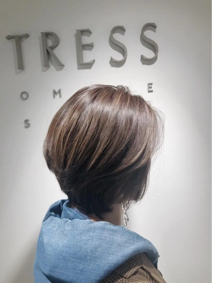 ショート カラー ハイライトカラー ハイライト 【完全マンツー 恵比寿】佐藤 翔のヘアスタイル