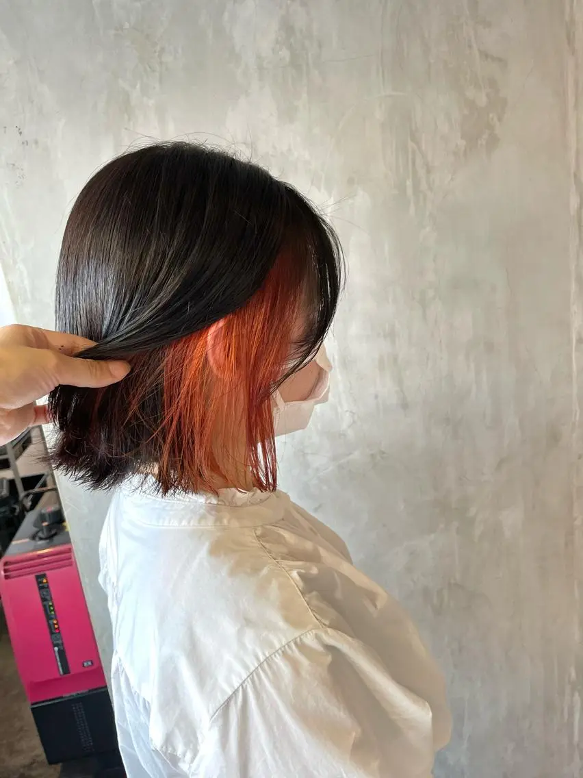 ショート カット ヘアカラー トリートメント 横山 奈央のヘアスタイル
