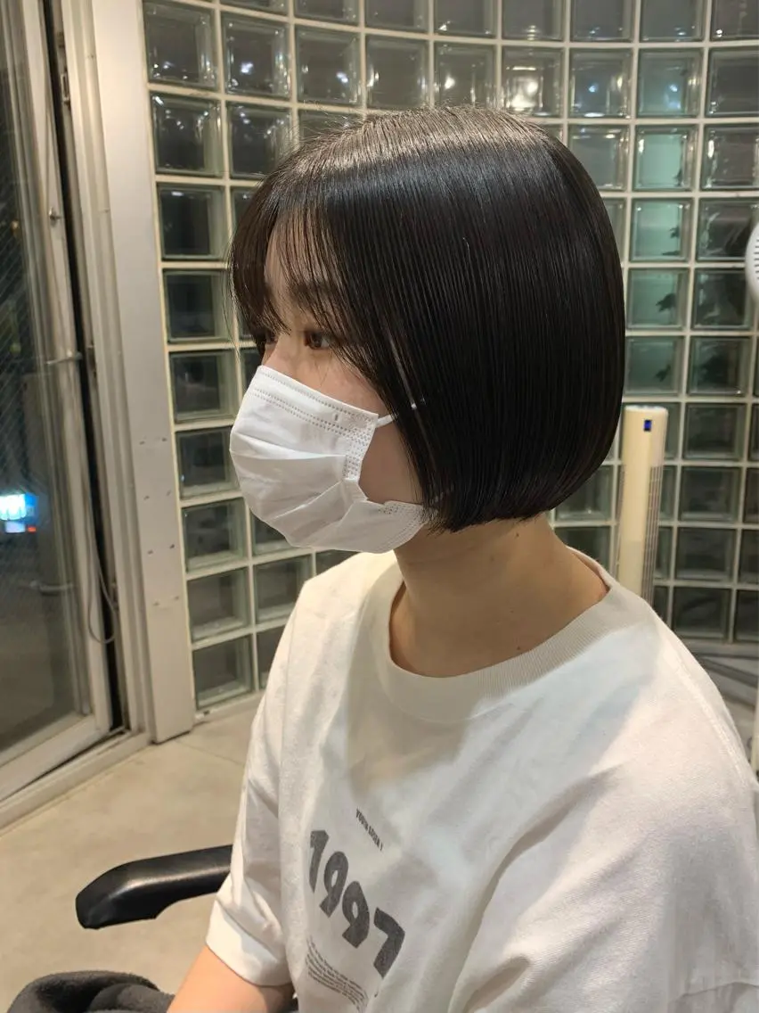 ショート ボブ カット クレハ :)のヘアスタイル