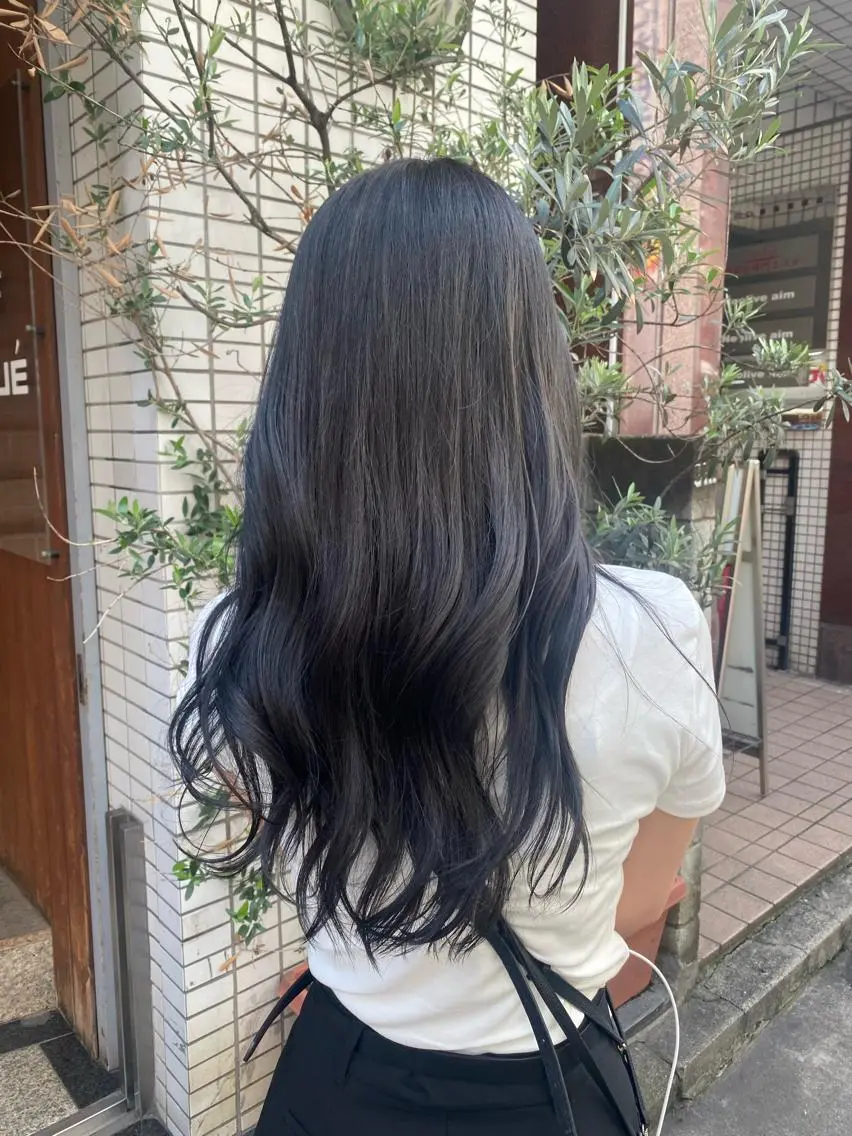 セミロング カラー ベージュ/アレンジ /横浜/杉本千夏のヘアスタイル