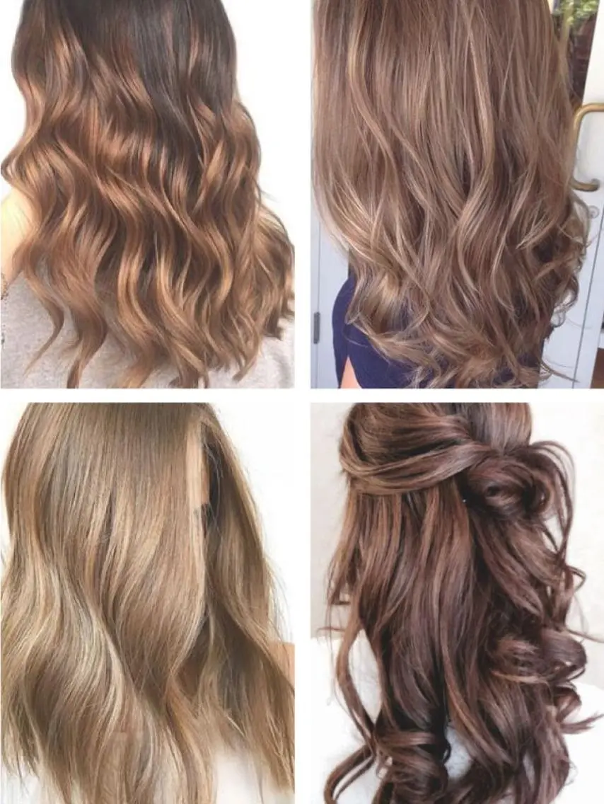 カラー パーマ 大阪レミーエクステ チビ編み込みのヘアスタイル