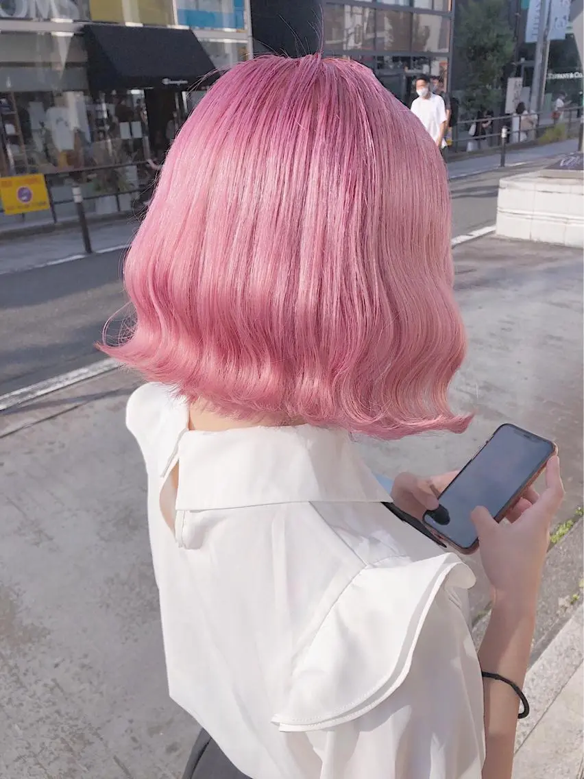 ショート カラー ヘアアレンジ カット ヘアカラー 💕ブリーチ/ヘアメ 🎀YUUKAのヘアスタイル
