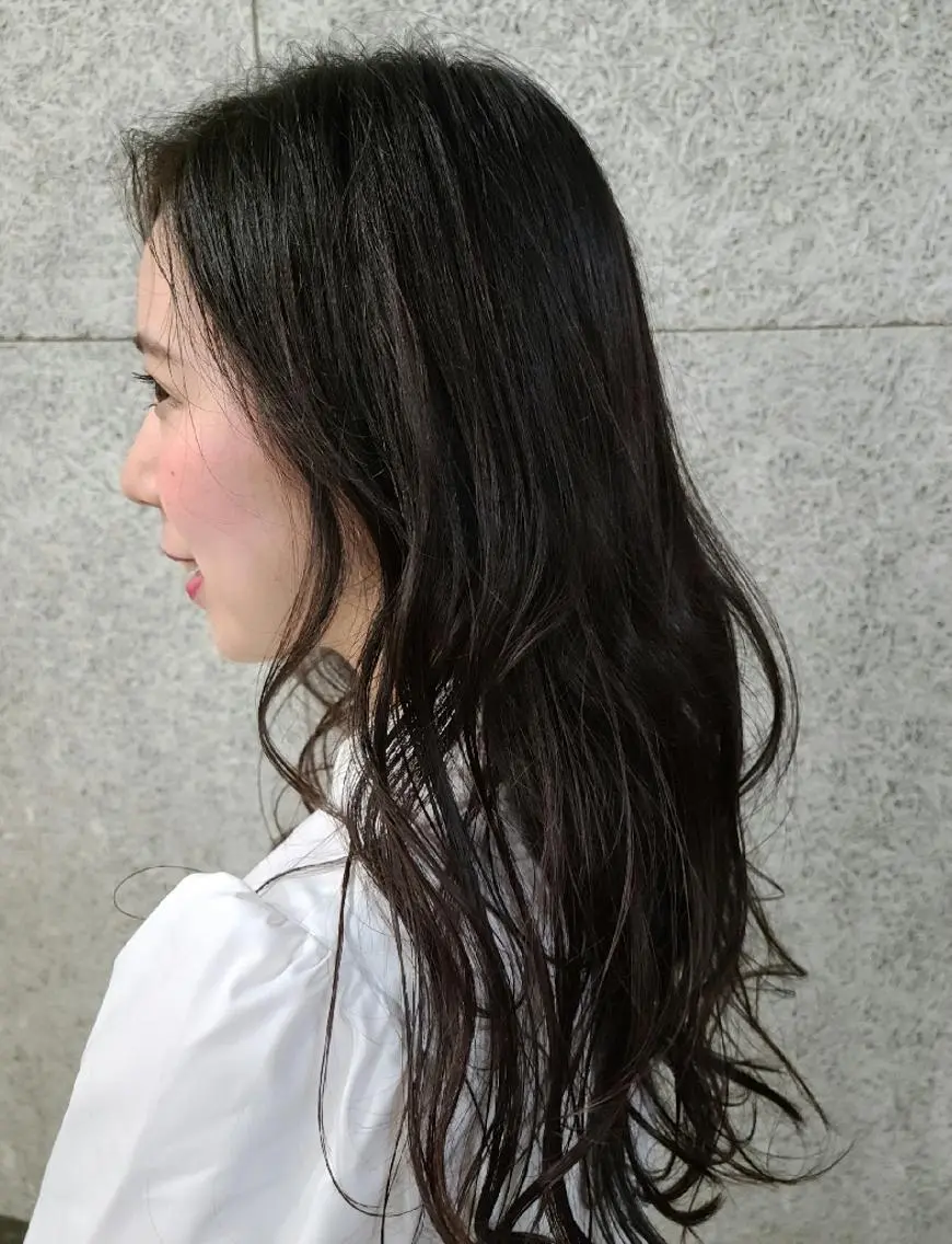ロング パーマ ヘアアレンジ ロング カット パーマ トリートメント terra✂️川嶋 大輔のヘアスタイル
