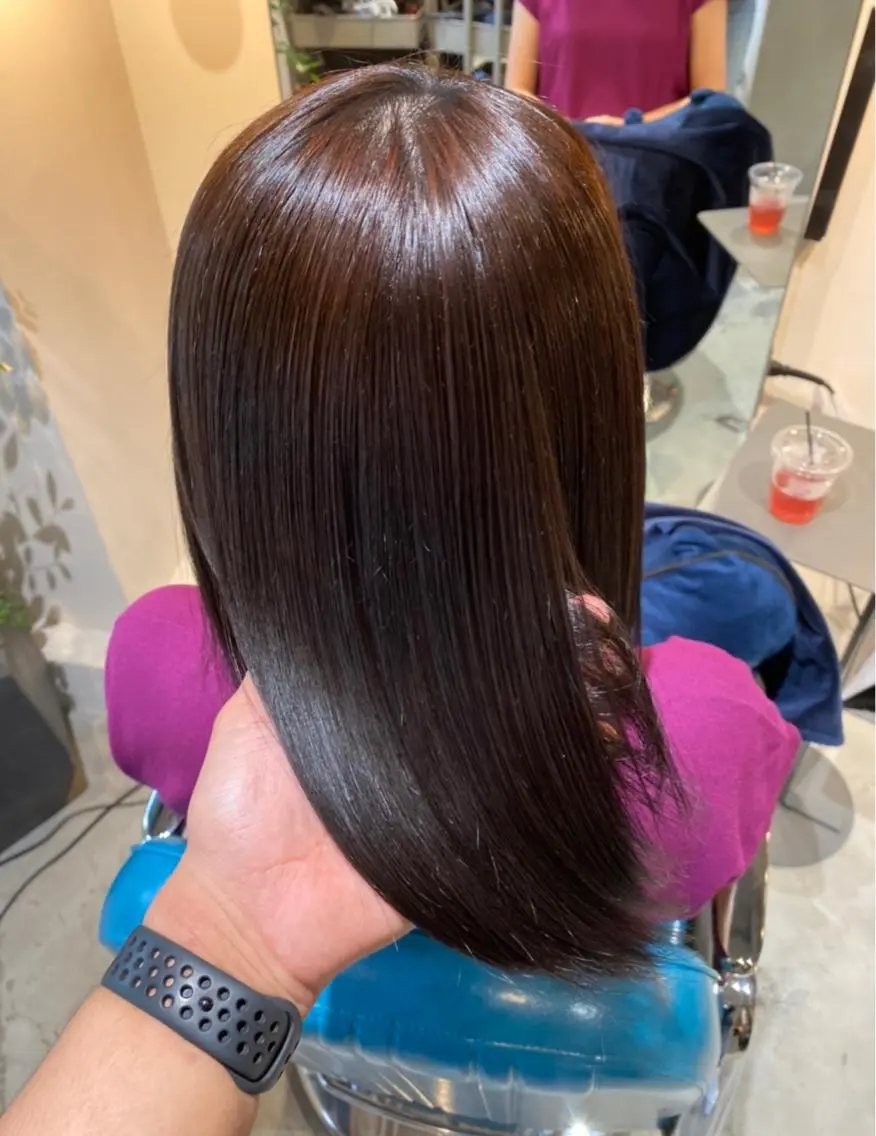 ミディアム 必ず笑顔で帰っていた だきます!安田祐貴のヘアスタイル