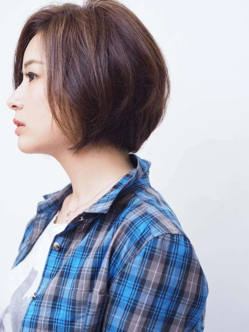 ショート ショートボブ ボブ ショートヘア サロンアカデミー 増渕　規泰のヘアスタイル