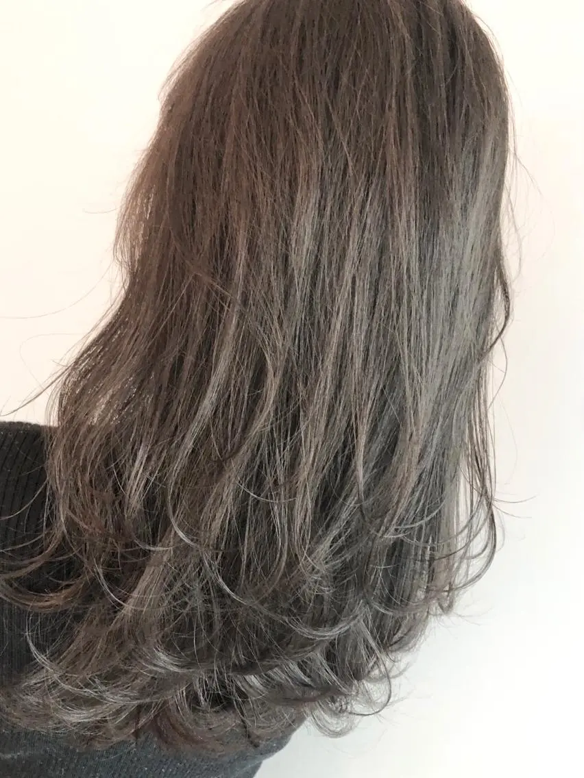 セミロング MIRIM栄 野田航生のヘアスタイル