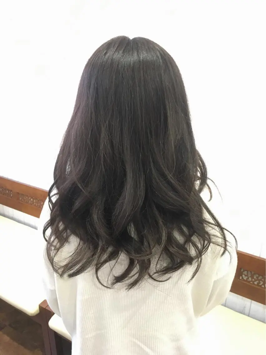 セミロング カラー ベージュカラー Rise Heart 中村 裕介のヘアスタイル