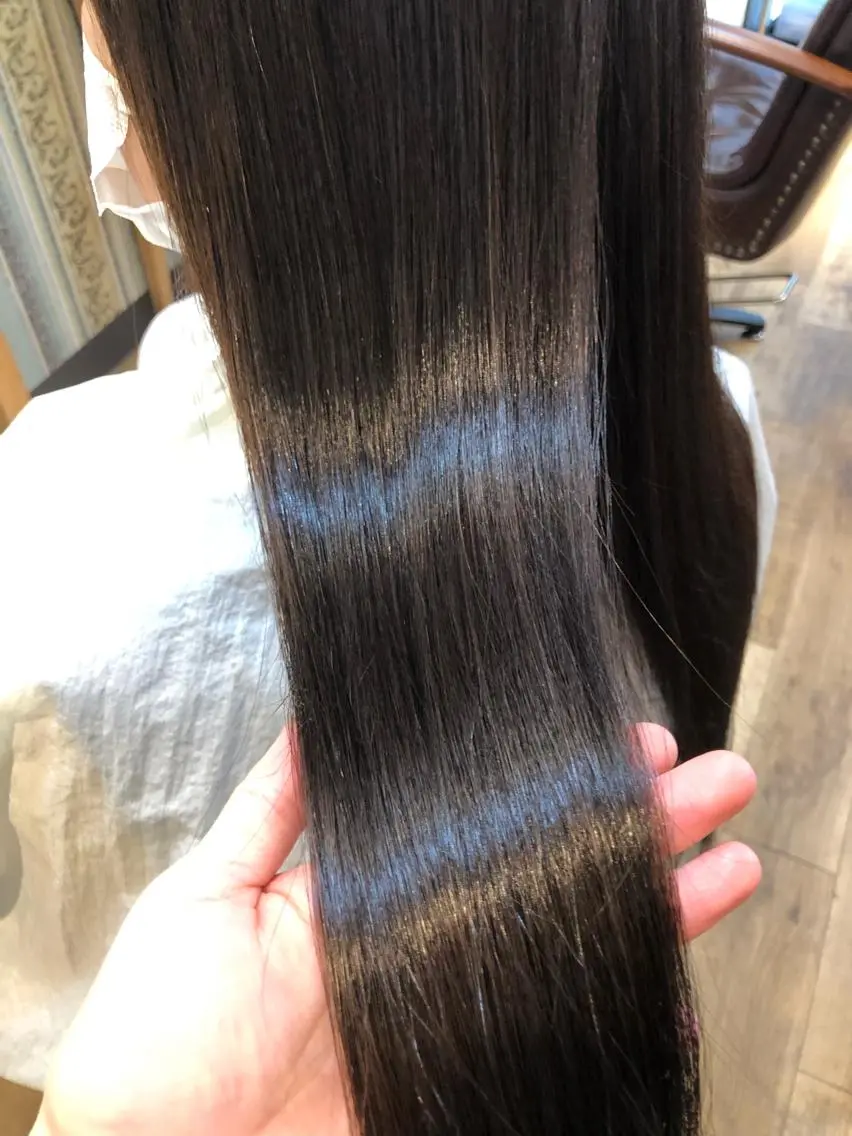 ロング カラー ヘアカラー トリートメント 佐藤 美幸のヘアスタイル
