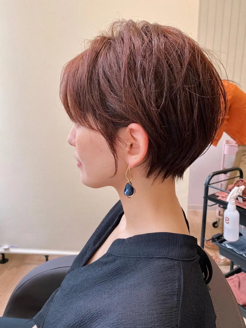 ショート 長江 諒のヘアスタイル