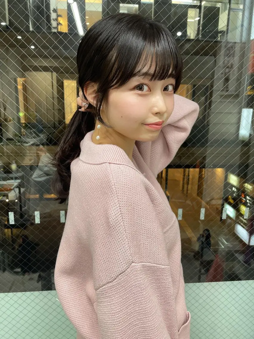 ロング カット 髪質改善will hairdesignのヘアスタイル