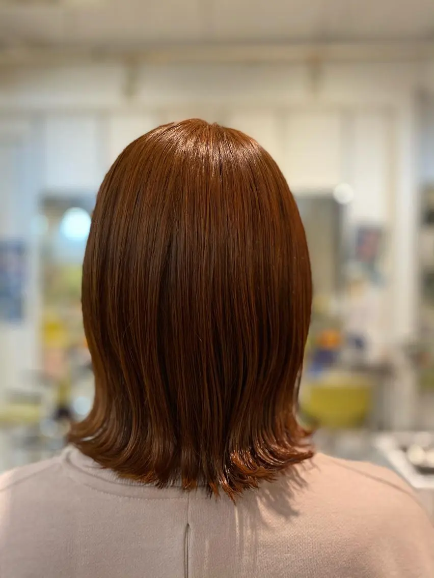ミディアム 黒川 奨のヘアスタイル