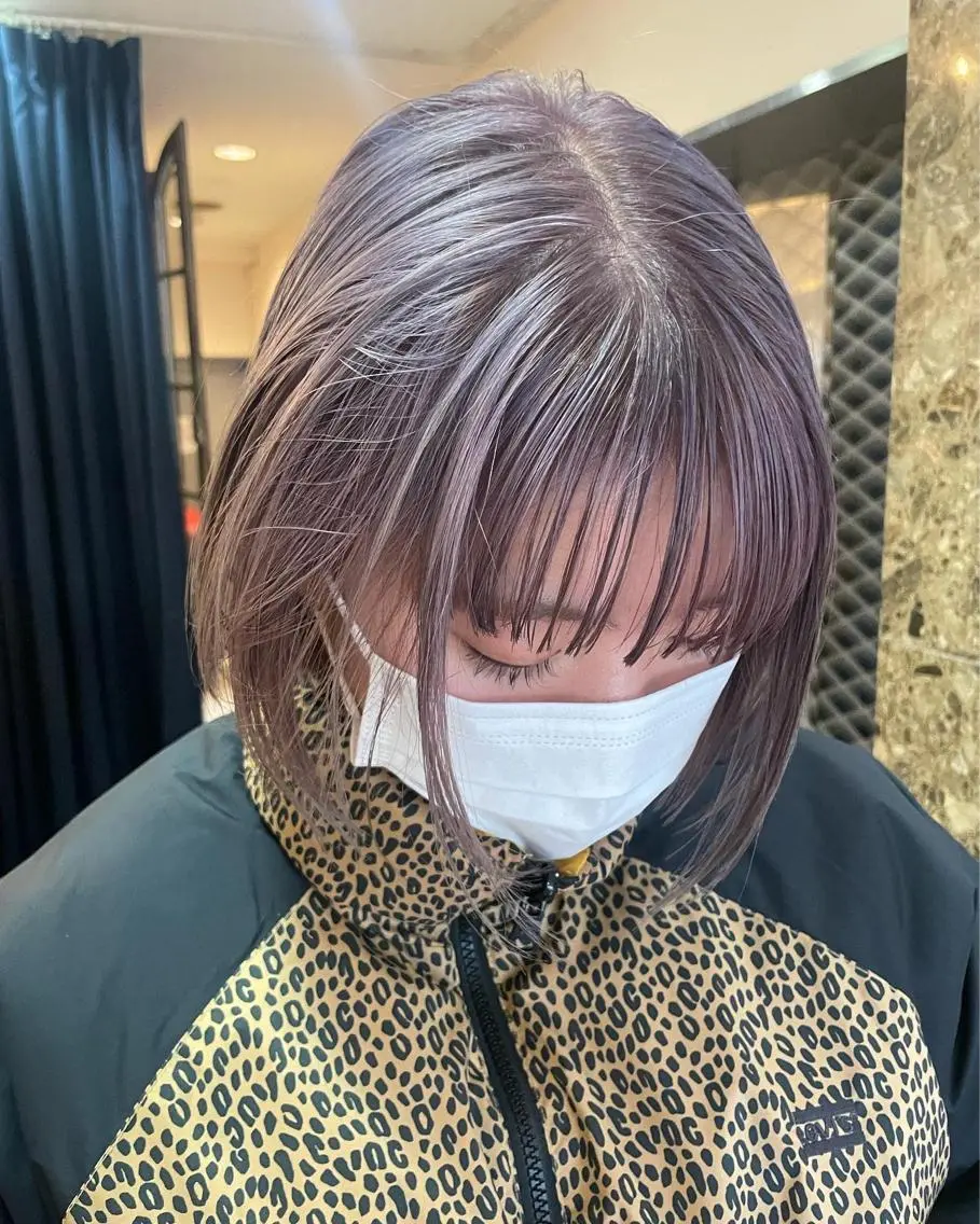 ショート カラー カット ヘアカラー トリートメント suvvy hairsalonのヘアスタイル