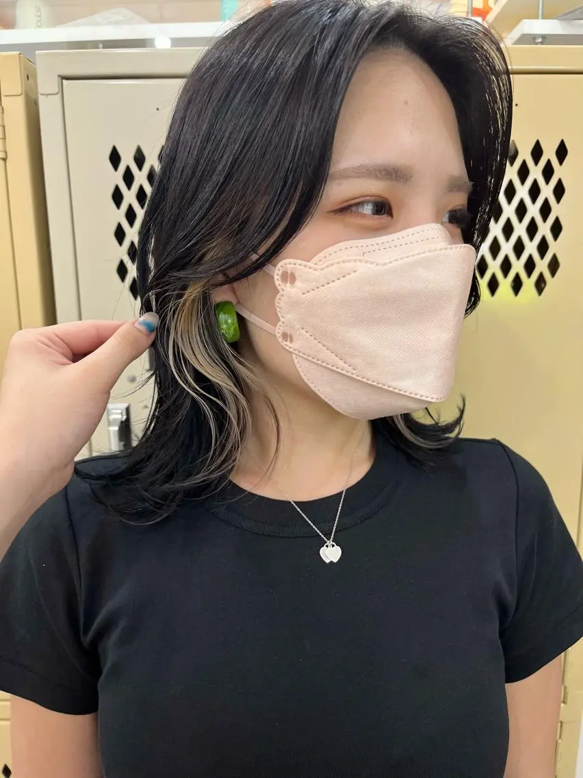 ミディアム カラー カット ヘアカラー トリートメント 🌼sunc HINAMI🌼のヘアスタイル