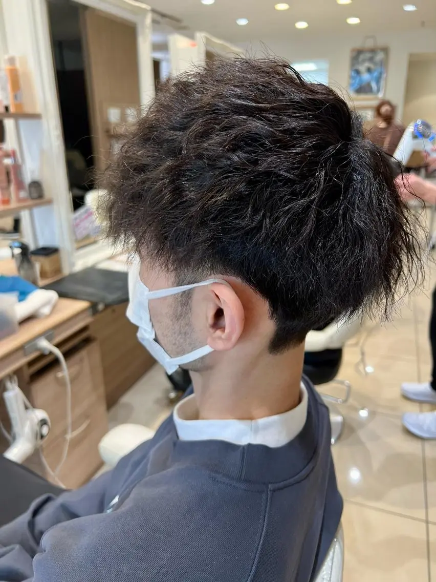 パーマ メンズ カット パーマ トリートメント men's美容師 Maturi✄のヘアスタイル