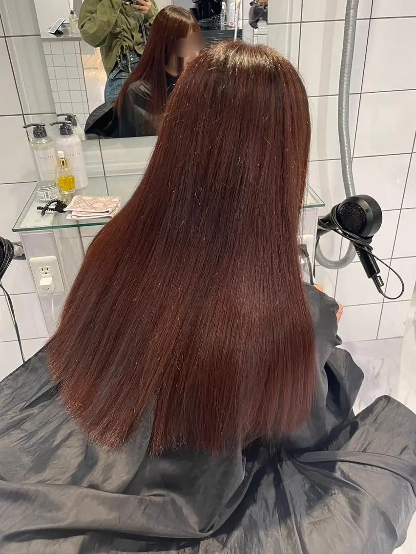 カラー *❤︎透け感モテヘア モデル募集❤︎のヘアスタイル