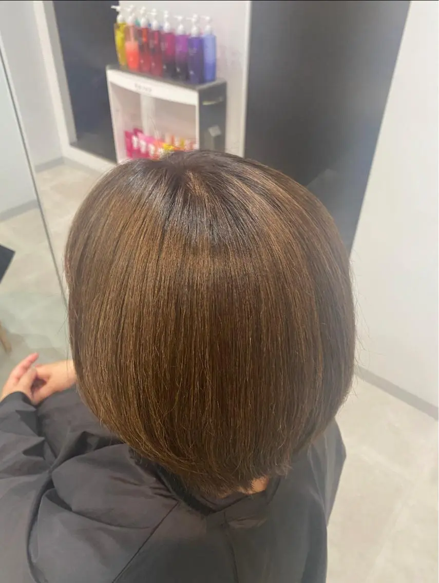 ショート 谷川 李奈のヘアスタイル