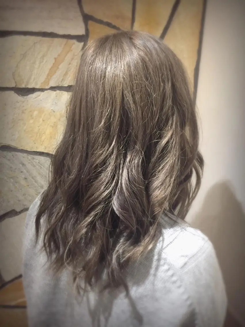 カラー 髪質改善×矯正🫧 韓国ヘアasamiのヘアスタイル