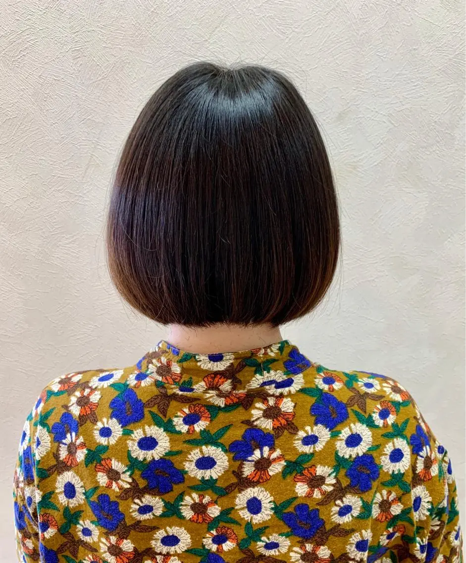 ショート ボブ 加藤 産休につき８月末までのヘアスタイル