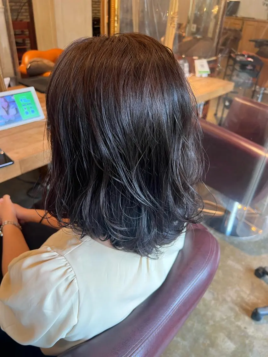 ミディアム アッシュ NAO🌿似合わせ トレンドhairのヘアスタイル