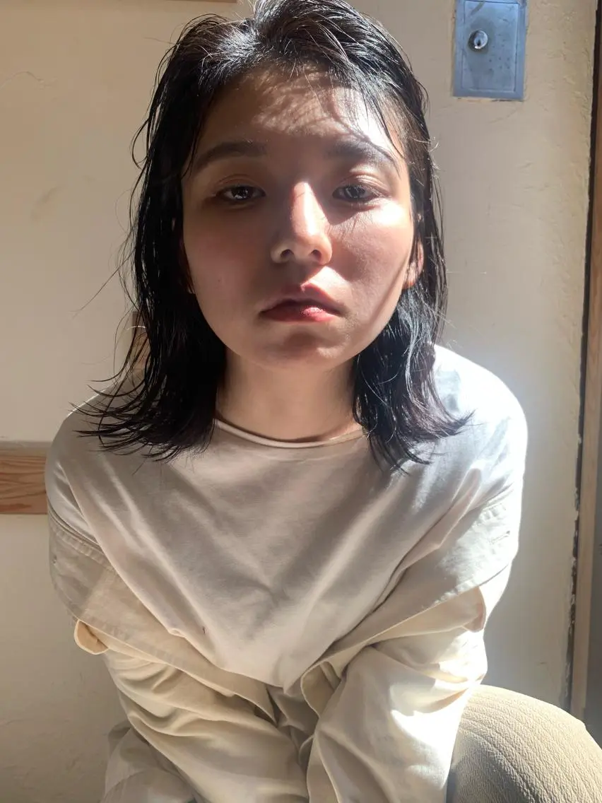 ミディアム 嶋 隆文のヘアスタイル
