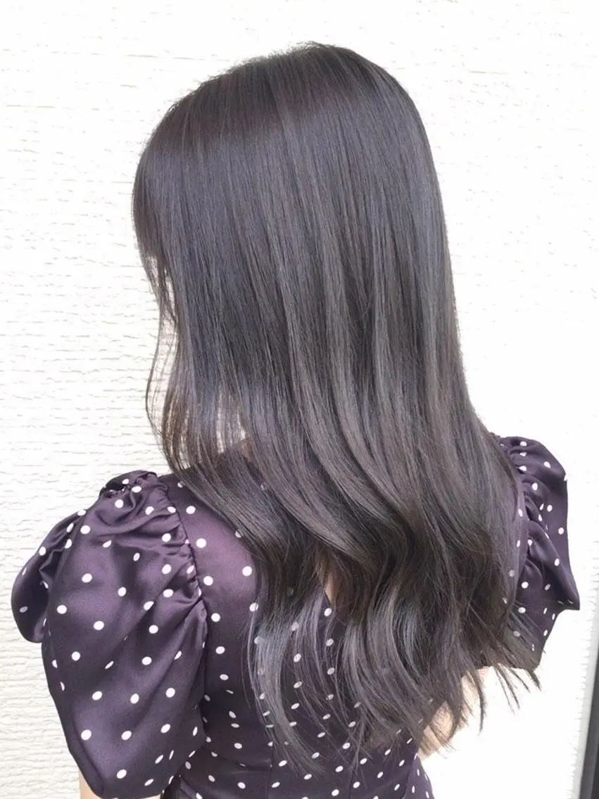 カラー オレンジ カット ブリーチ/ヘアケア/ 艶髪/イギチハルのヘアスタイル