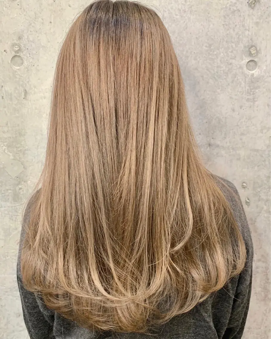 ロング ✨髪質改善特化✨ 店長 安岡朋哉のヘアスタイル