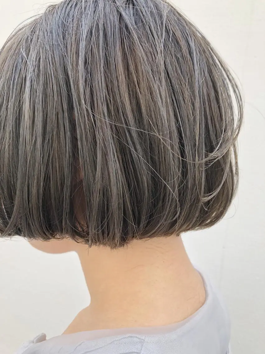 ショート カラー ノグチ ユウキ/ボブのヘアスタイル