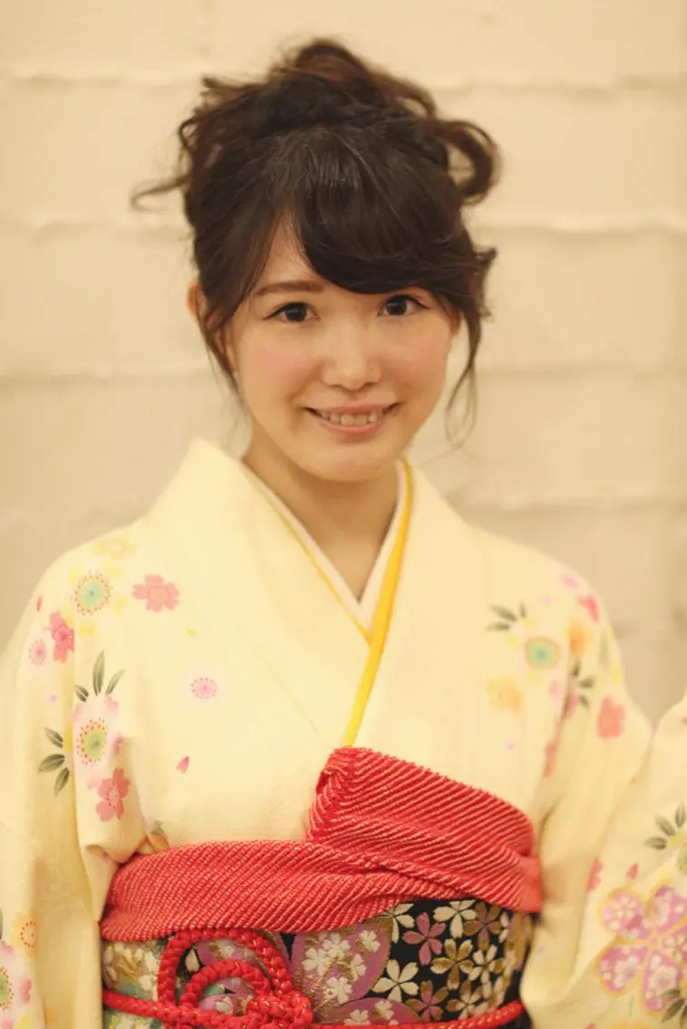 ヘアアレンジ 成人式 工藤 久美のヘアスタイル