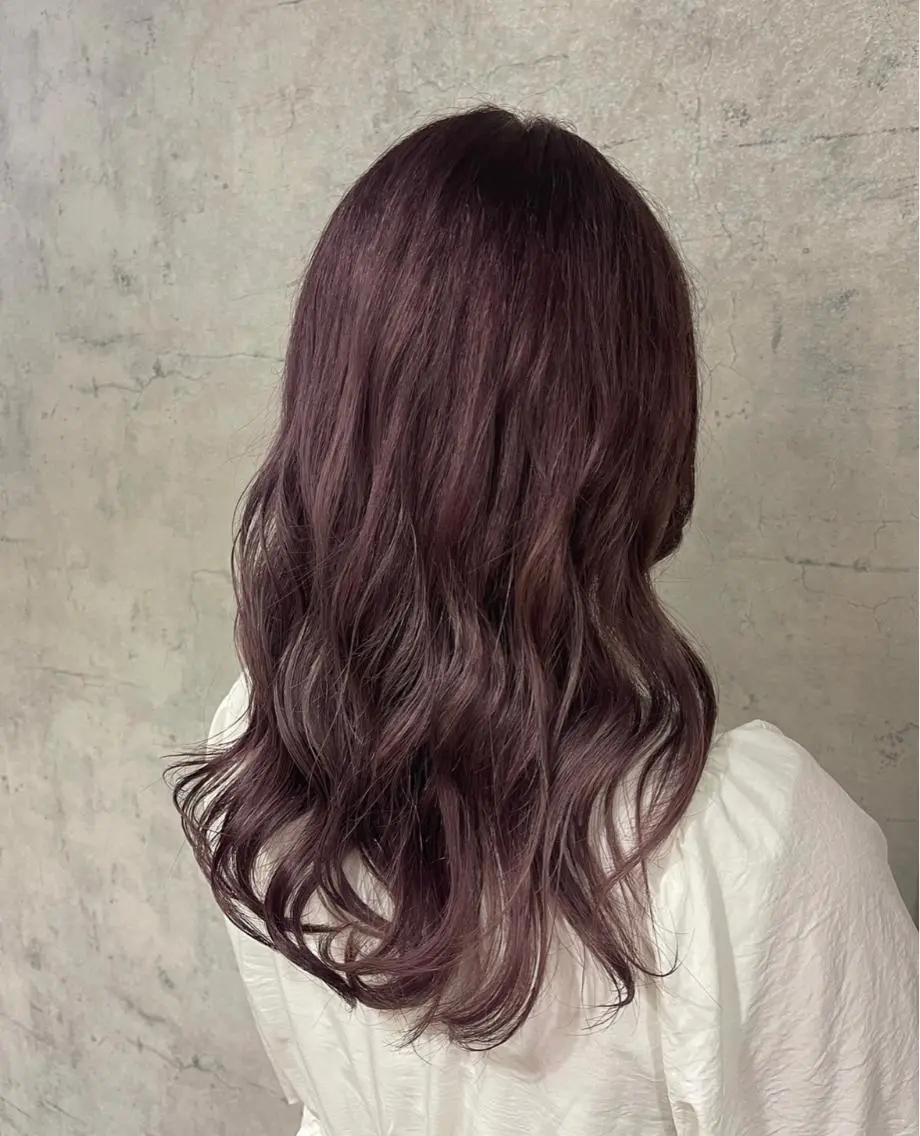 ロング カラー ヘアカラー 唐澤 千尋のヘアスタイル