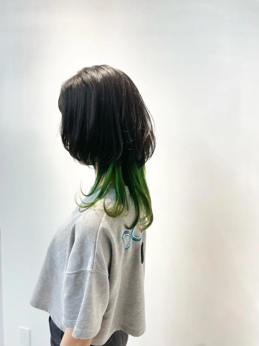ロング カラー 髪質改善 縮毛矯正 トリートメント 酸熱トリートメント MATISSE藤崎 渕上 ジュビアイのヘアスタイル