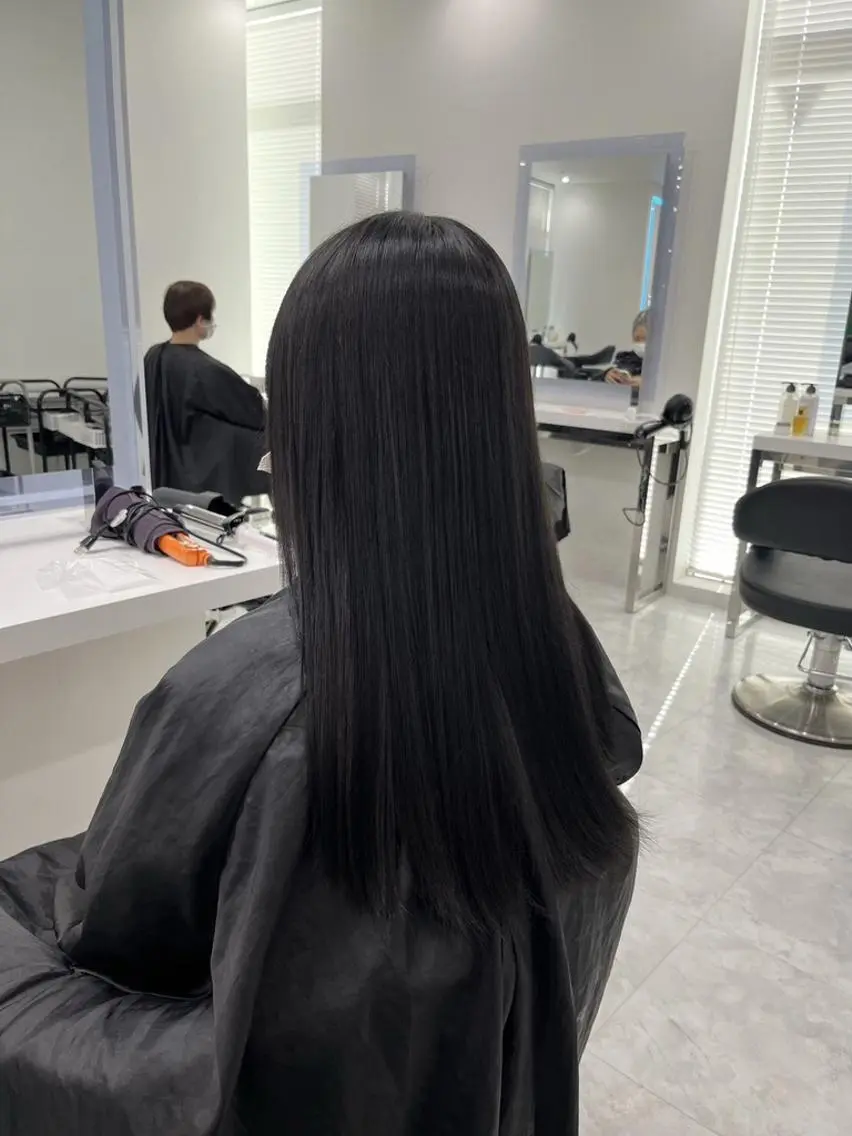 カラー 大人っぽ韓国ヘア🤍 yuma🐈‍⬛のヘアスタイル