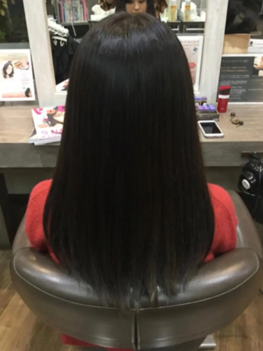 ロング Honami カラー診断/縮毛矯正のヘアスタイル