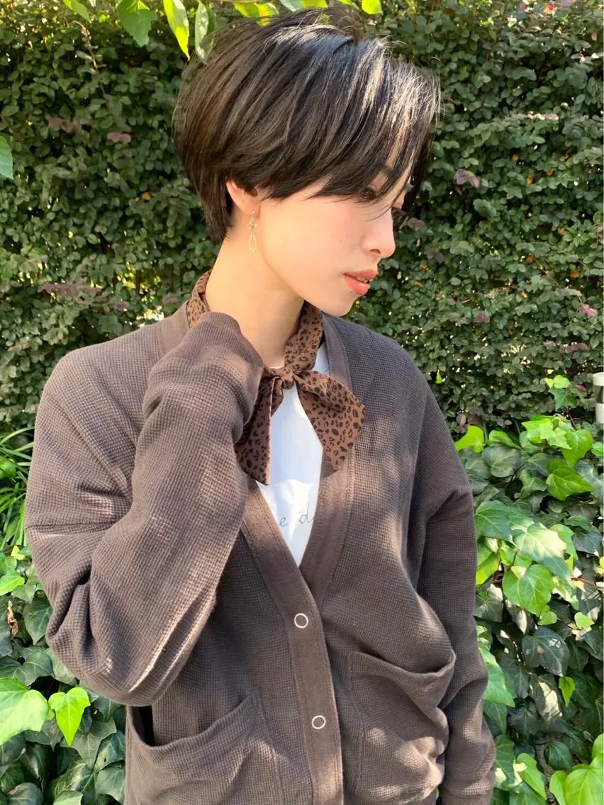 ショート ショートヘア カット ヘアカラー Toiro 中目黒のヘアスタイル