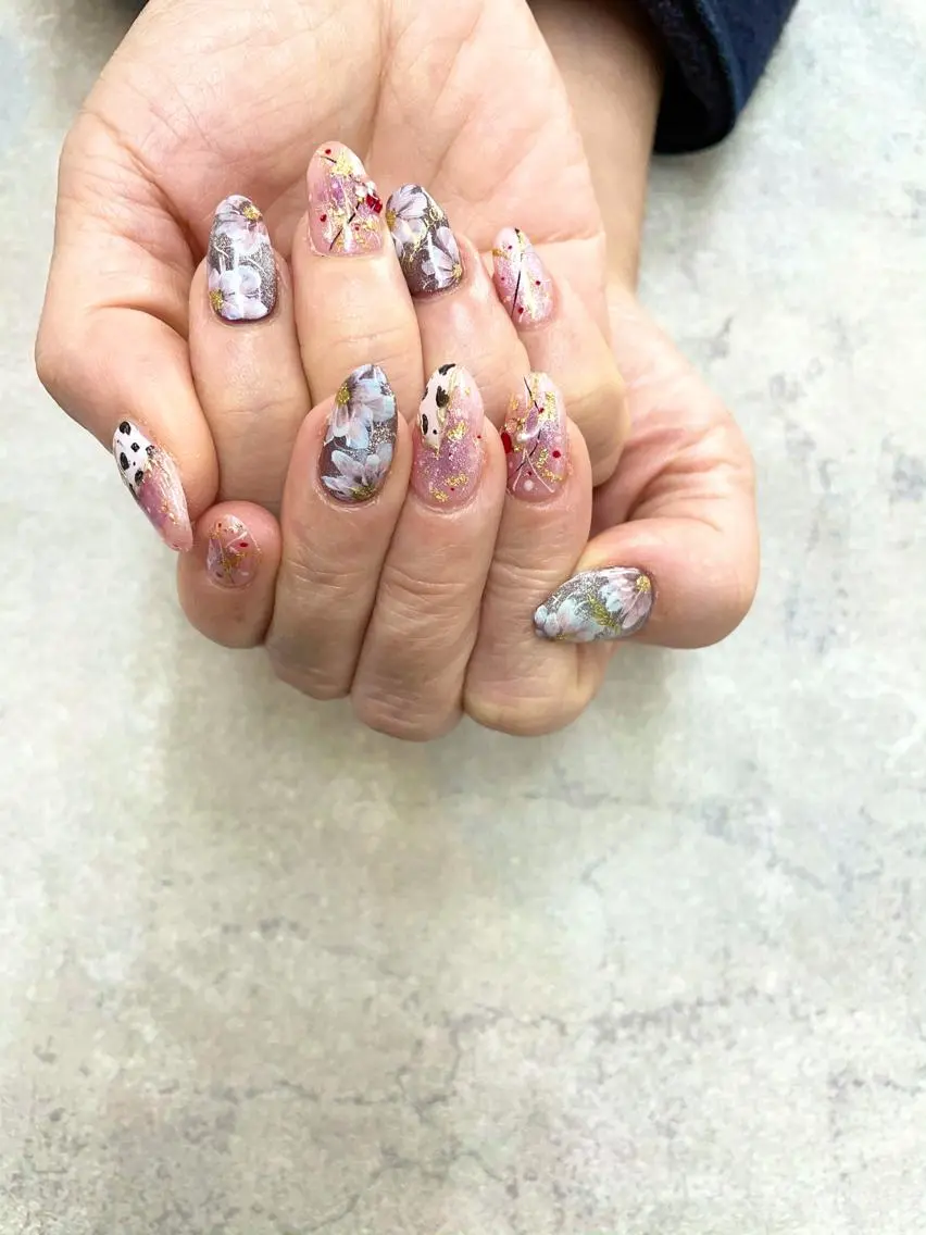 ネイル マグネットネイル ハンドネイル ハンドケア FASTNAIL PLUS 新宿店のネイルデザイン