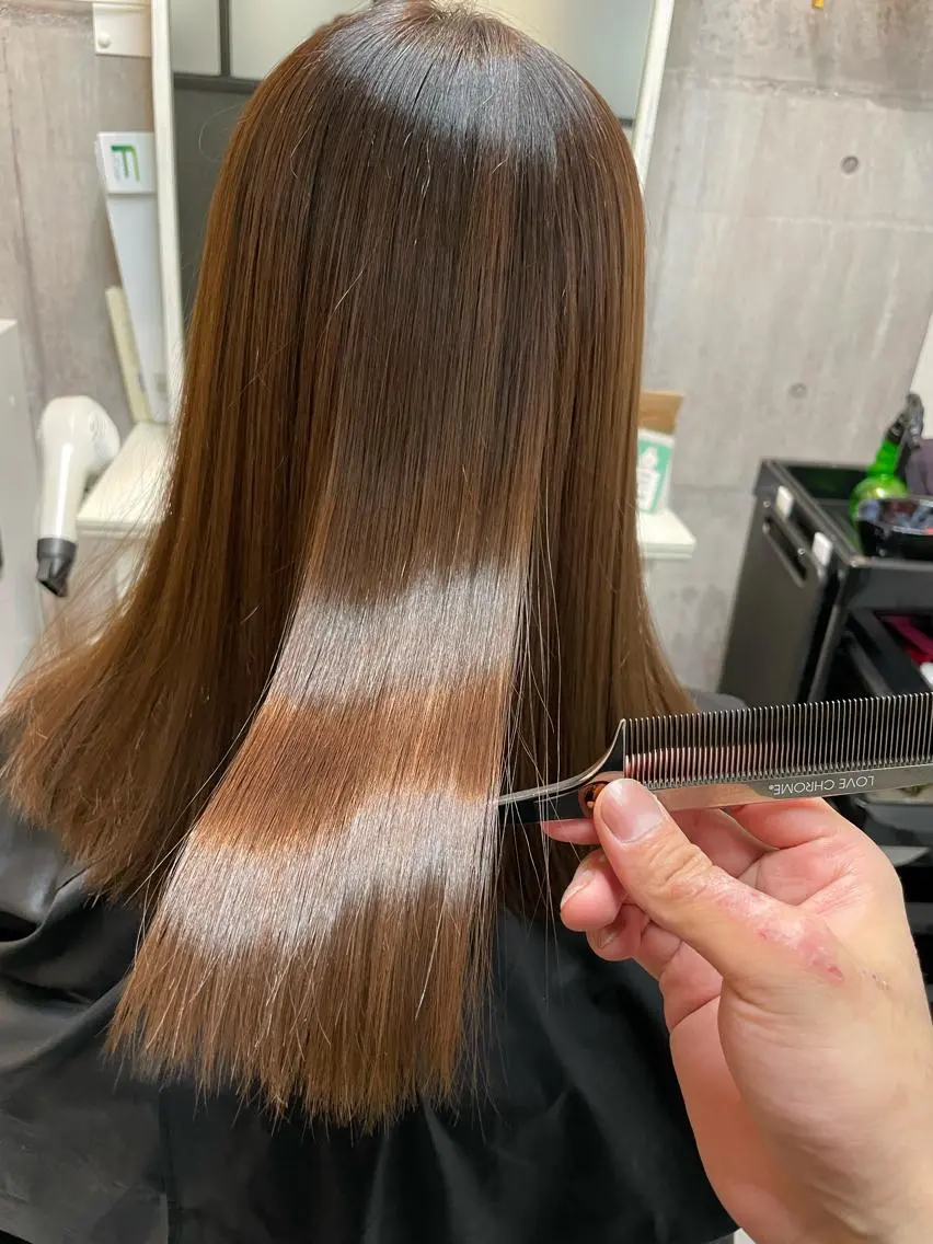 ロング 断られる髪に答えを ♣️井上秀樹♠️のヘアスタイル