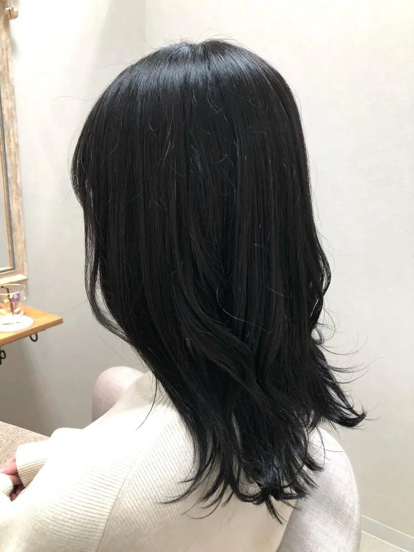 ミディアム カット ヘアカラー トリートメント ショート/白髪ぼかし 君和田若菜のヘアスタイル