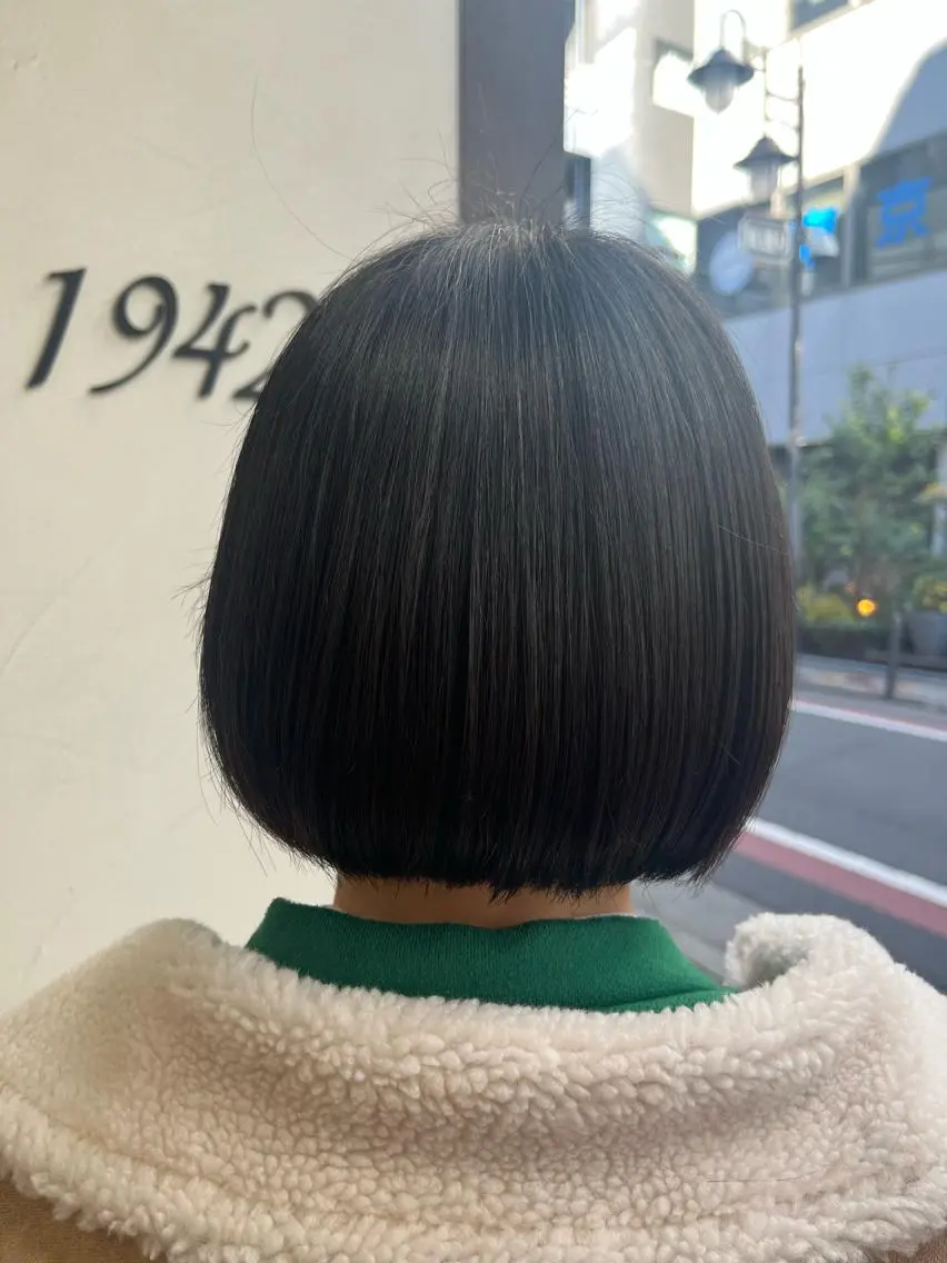 ショート ボブ 田畑 優希のヘアスタイル