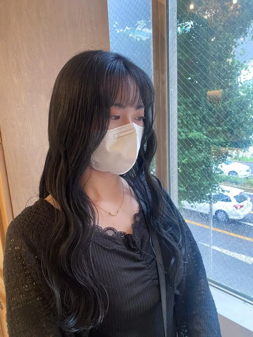ロング 薄暮 マツイ　レンのヘアスタイル