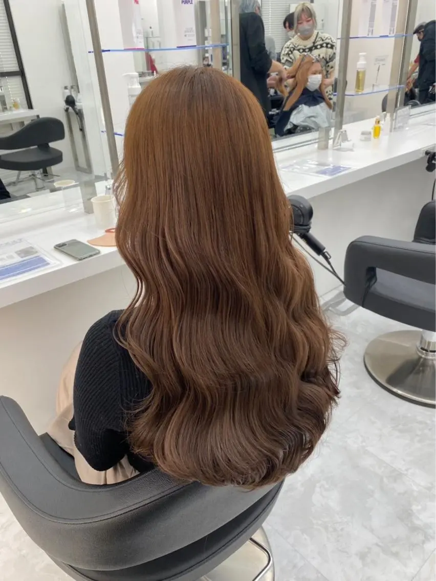 ロング カラー Zina熊本🫧 Kurehaのヘアスタイル
