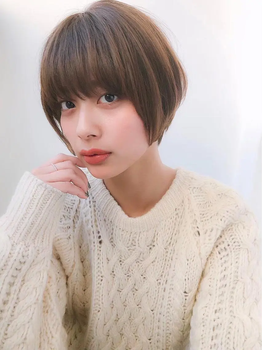 セミロング カラー 🦋ハイトーンボブ ショート🦋トシキのヘアスタイル